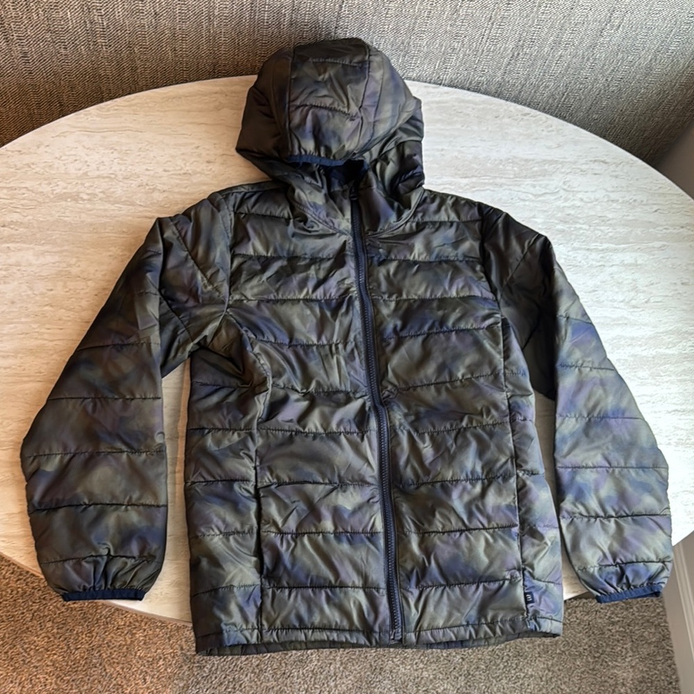 Kid’s Camouflage Hooded Jacket
